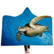 New Hooded Blanket Poncho Thicker Blanket Hooded Blanket Home