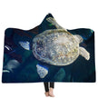 New Hooded Blanket Poncho Thicker Blanket Hooded Blanket Home
