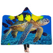 New Hooded Blanket Poncho Thicker Blanket Hooded Blanket Home