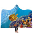 New Hooded Blanket Poncho Thicker Blanket Hooded Blanket Home