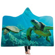New Hooded Blanket Poncho Thicker Blanket Hooded Blanket Home