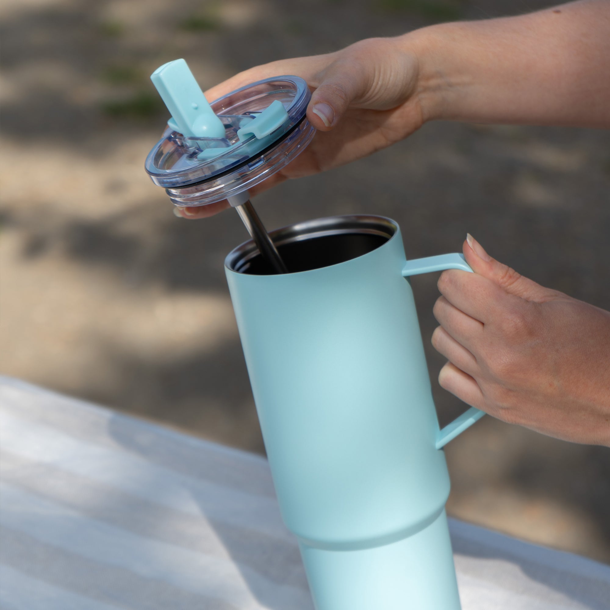 Santevia Systems - Stainless Steel Tumbler 900 mL - Lavender - Santevia Systems