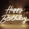Happy Birthday Neon Sign Light – LED Party Decoration for Birthdays & Events