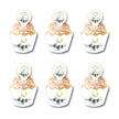 Eid Mubarak Festival Paper Cup Paper Plate Sticker Surrounding Party Supplies