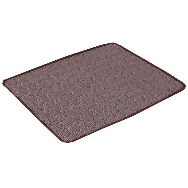 Pet Ice Silk Cooling Pad – Summer Cooling Mat for Dogs & Cats (XS–2XL)