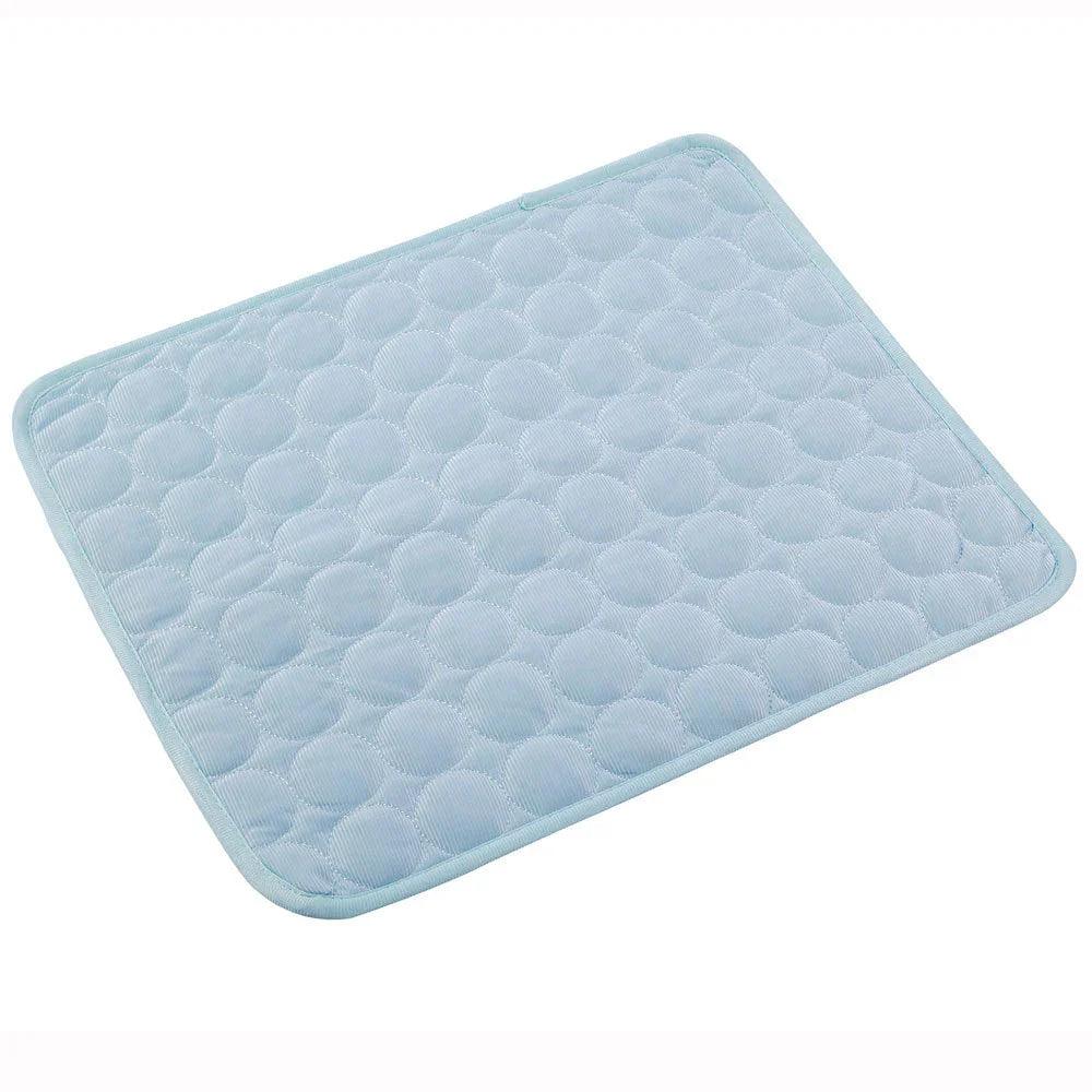 Pet Ice Silk Cooling Pad – Summer Cooling Mat for Dogs & Cats (XS–2XL)