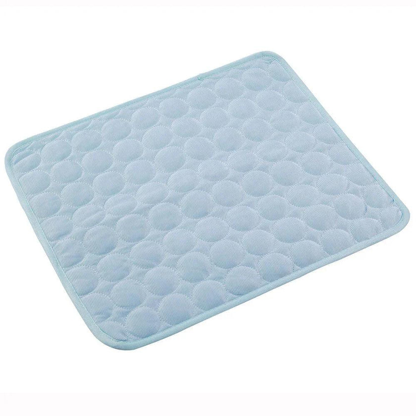 Pet Ice Silk Cooling Pad – Summer Cooling Mat for Dogs & Cats (XS–2XL)