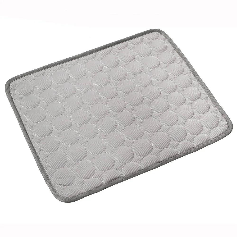 Pet Ice Silk Cooling Pad – Summer Cooling Mat for Dogs & Cats (XS–2XL)