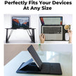 Laptop Stand Adjustable Ergonomic Portable Foldable Plastic Riser
