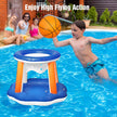 Inflatable Water Volleyball Stand – Adult Pool Volleyball Rack 290cm PVC