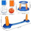 Inflatable Water Volleyball Stand – Adult Pool Volleyball Rack 290cm PVC