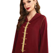 Hand-sewn Diamond Hooded Robe Middle East Dubai Turkey  Kurtas and Kurtis