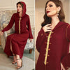 Hand-sewn Diamond Hooded Robe Middle East Dubai Turkey  Kurtas and Kurtis