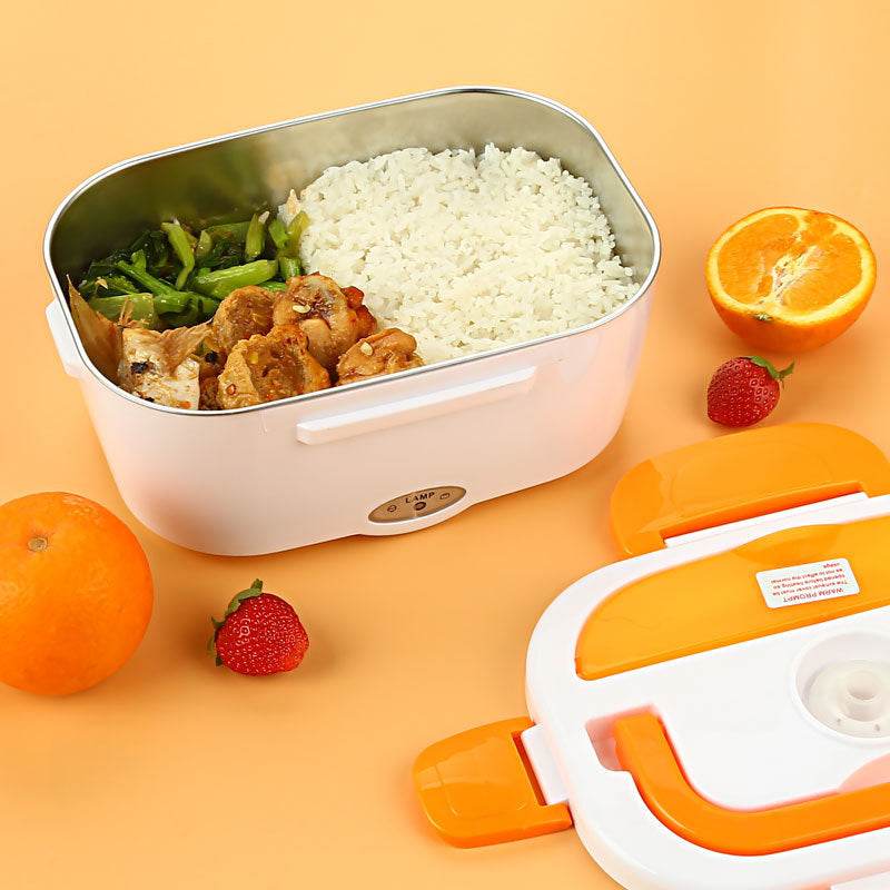Electric Heated Lunch Box – Stainless Steel Food Warmer