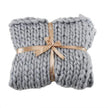 Coarse Wool Blanket Cover Blanket Wool Hand-woven Iceland Blanket Acrylic Blanket Wholesale