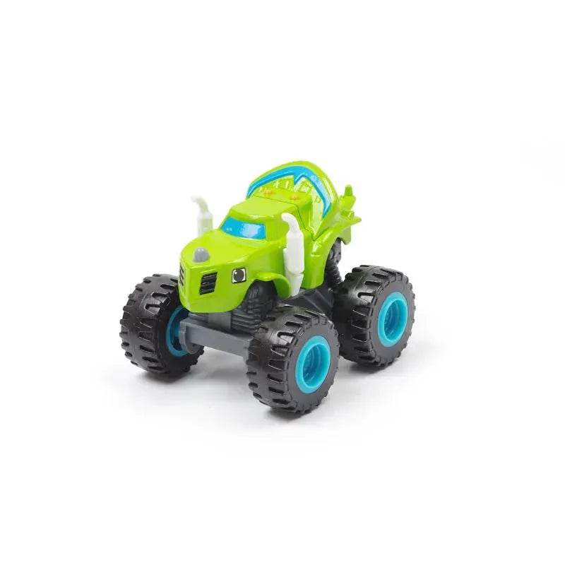 Flame and machine toy car