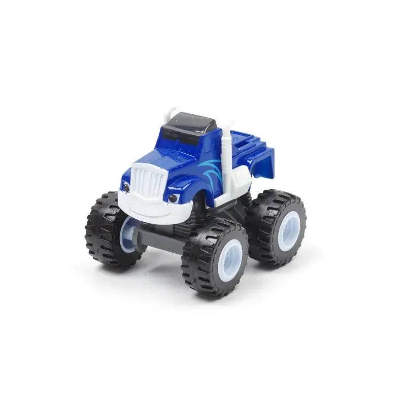 Flame and machine toy car