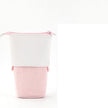 Corduroy Retractable Pencil Case – Cute Round Pouch in 5 Colours (1PC or 2PCS)