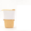 Corduroy Retractable Pencil Case – Cute Round Pouch in 5 Colours (1PC or 2PCS)