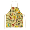 Original Art Apron Foreign Trade Geometry Series Kitchen Housework Apron