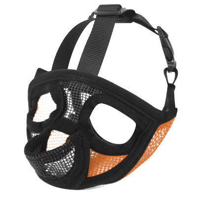 Breathable Dog Muzzle for Flat-Faced Breeds – 9 Styles, Sizes XXS to L