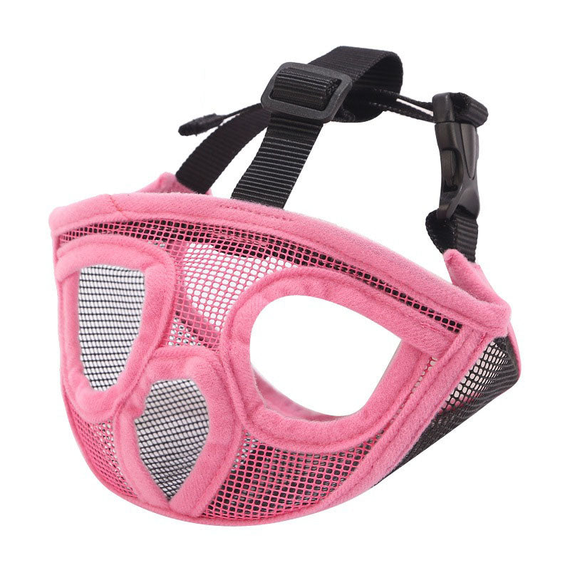 Breathable Dog Muzzle for Flat-Faced Breeds – 9 Styles, Sizes XXS to L