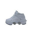 2-in-1 Deformable Roller Skate Sneakers – Retractable 4-Wheel Heelys-Style Shoes