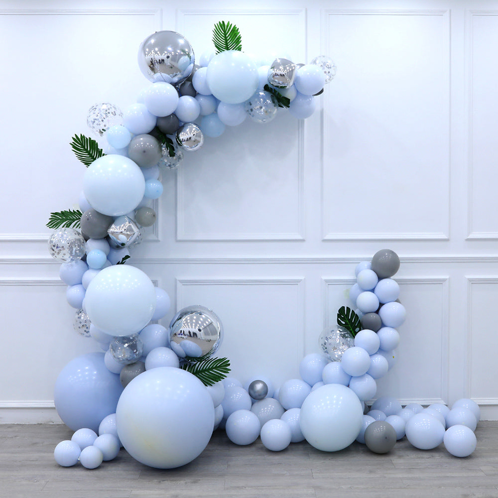 Blue Latex Balloons Set – Birthday, Graduation & Party Decoration Supplies (10 Inch)