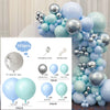 Blue & Mint Green Balloon Garland Chain Kit – Boy Birthday & Wedding Party Decoration Set