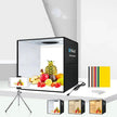 40cm Portable Softbox Photography Studio Kit with LED Ring Light
