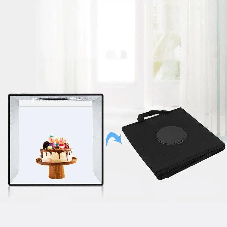 40cm Portable Softbox Photography Studio Kit with LED Ring Light