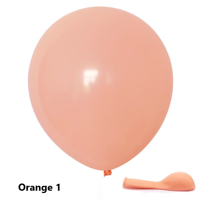 100-Pack Macaron Latex Balloons – Party Decoration Balloons for Birthdays, Weddings & Events