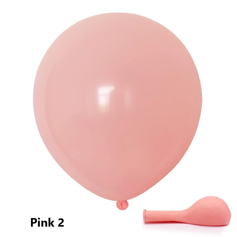 100-Pack Macaron Latex Balloons – Party Decoration Balloons for Birthdays, Weddings & Events