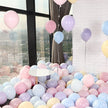 100-Pack Macaron Latex Balloons – Party Decoration Balloons for Birthdays, Weddings & Events