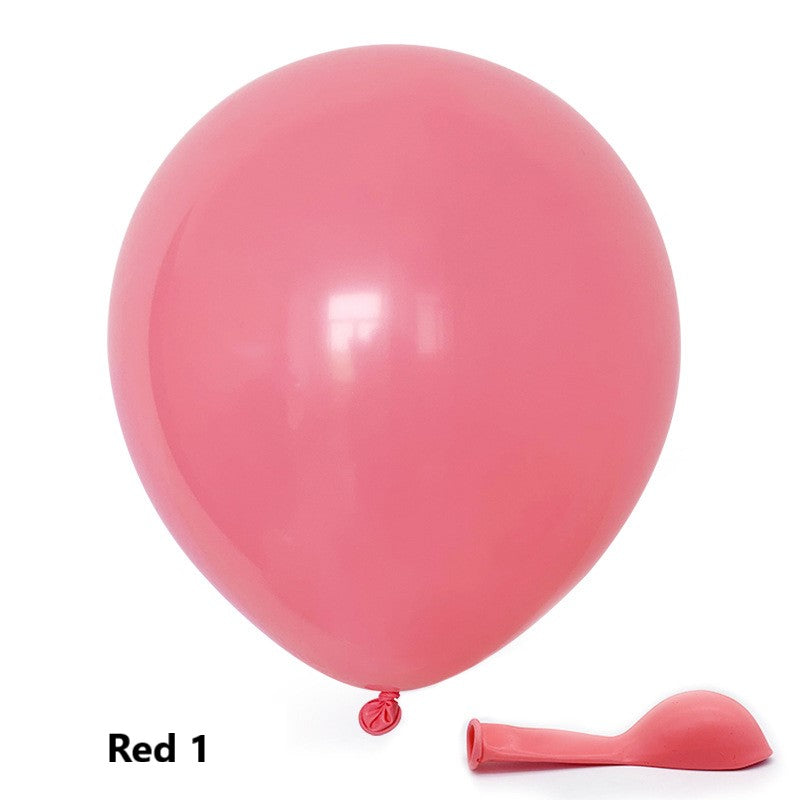 100-Pack Macaron Latex Balloons – Party Decoration Balloons for Birthdays, Weddings & Events