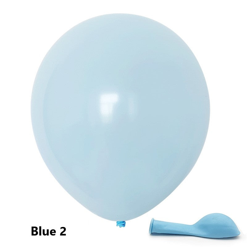 100-Pack Macaron Latex Balloons – Party Decoration Balloons for Birthdays, Weddings & Events