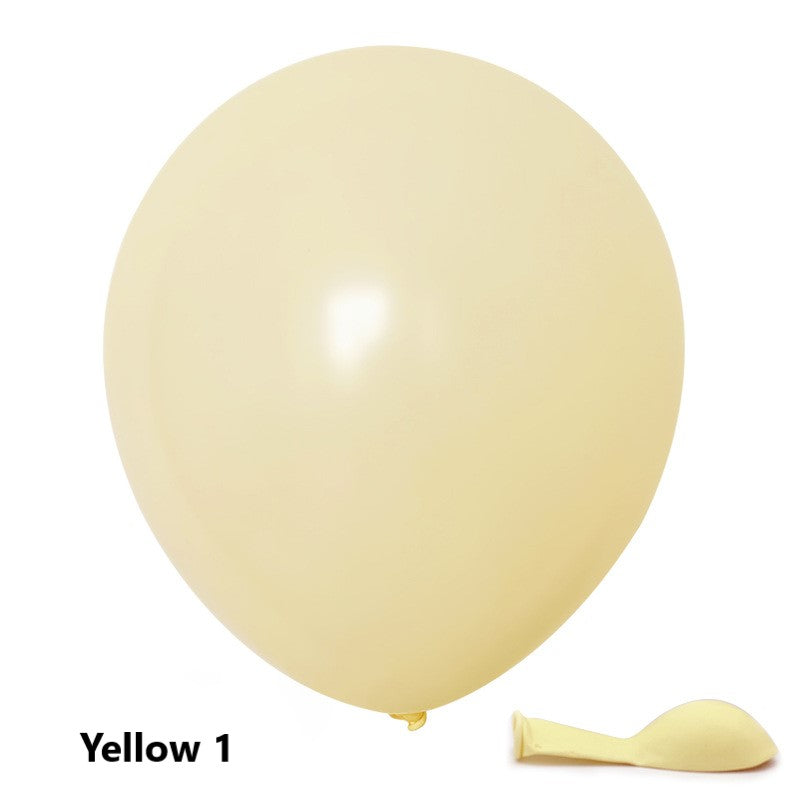 100-Pack Macaron Latex Balloons – Party Decoration Balloons for Birthdays, Weddings & Events