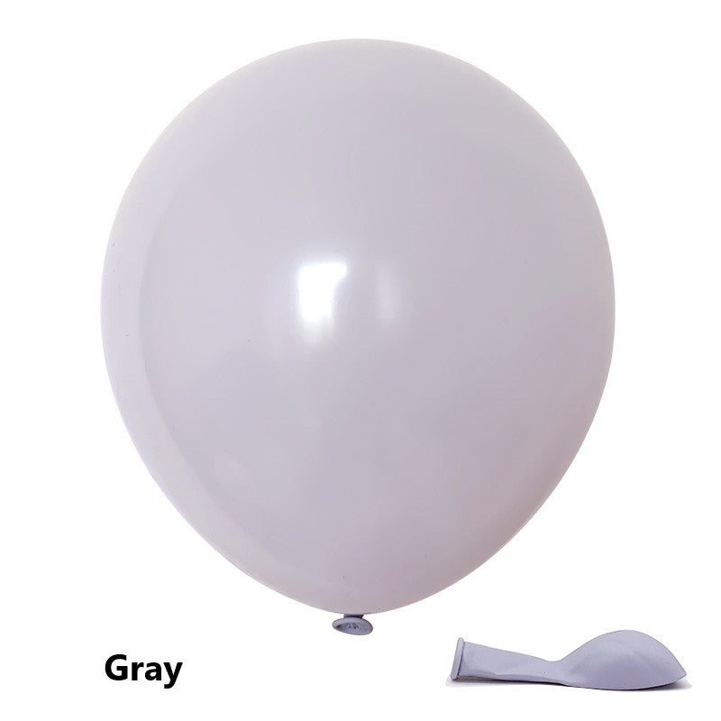 100-Pack Macaron Latex Balloons – Party Decoration Balloons for Birthdays, Weddings & Events