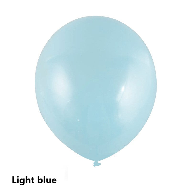 100-Pack Macaron Latex Balloons – Party Decoration Balloons for Birthdays, Weddings & Events
