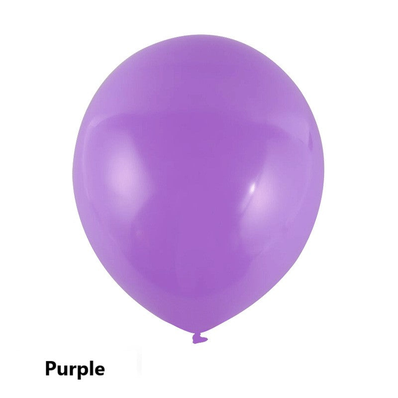 100-Pack Macaron Latex Balloons – Party Decoration Balloons for Birthdays, Weddings & Events