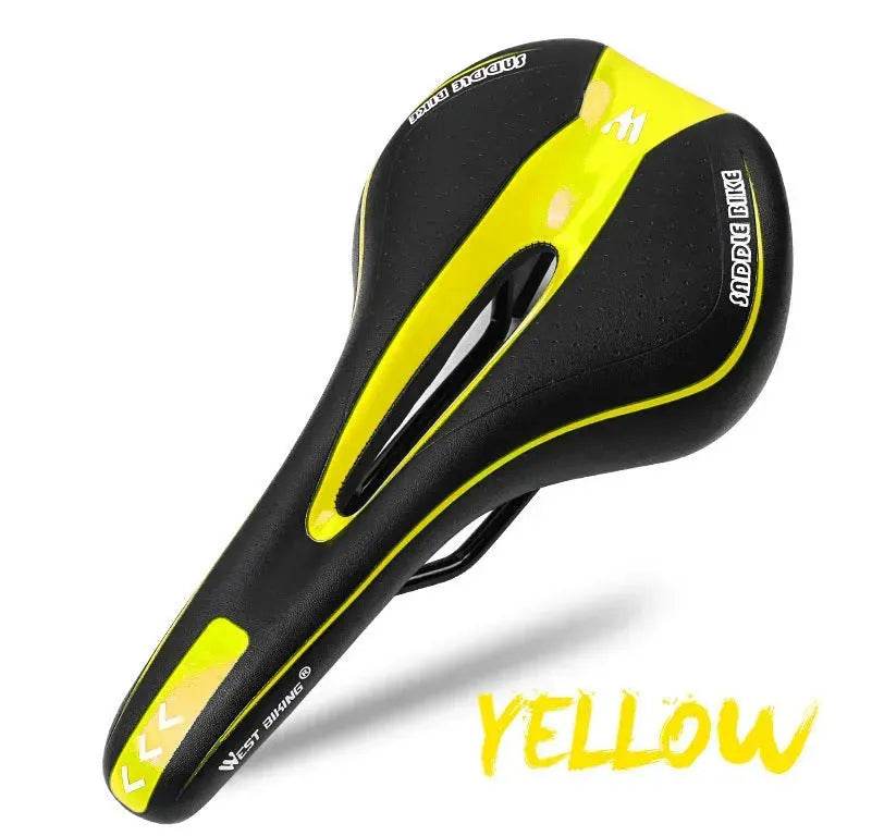 Broad Bicycle Saddle for Mountain and Road Bikes