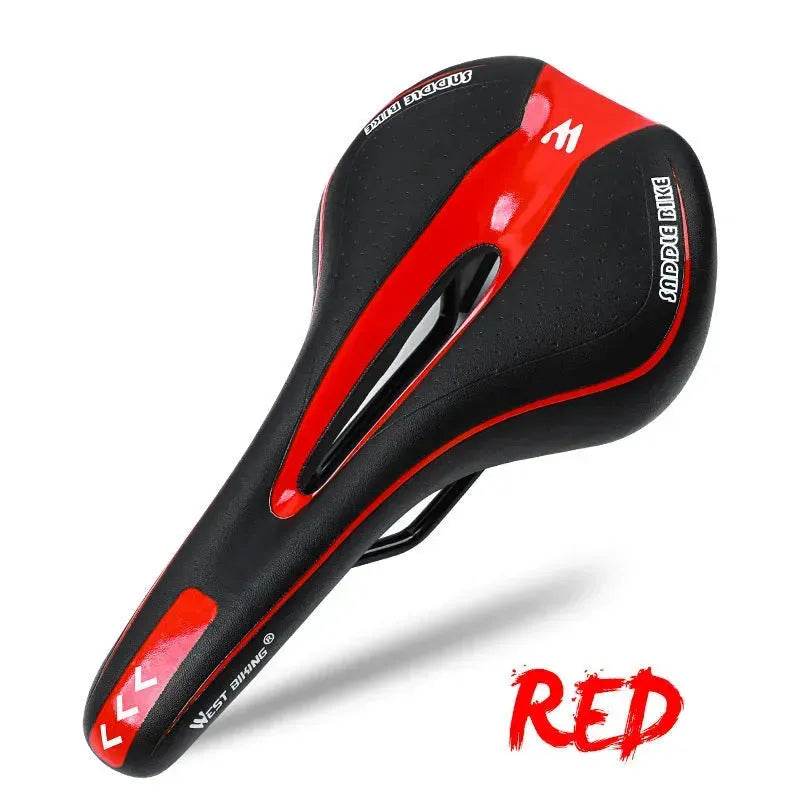 Broad Bicycle Saddle for Mountain and Road Bikes