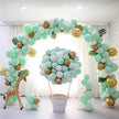 110PCS Mint Green Macaron Balloon Garland Kit – Safari Baby Shower & Birthday Decor