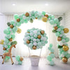 110PCS Mint Green Macaron Balloon Garland Kit – Safari Baby Shower & Birthday Decor