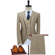 Men's Slim Fit Business Suit Jacket – Acetate Blend, 3 Colors, S–5XL