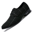 Men's Breathable Canvas Business Dress Shoes – Lightweight Formal Shoes | Canada & USA