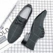 Men's Breathable Canvas Business Dress Shoes – Lightweight Formal Shoes | Canada & USA