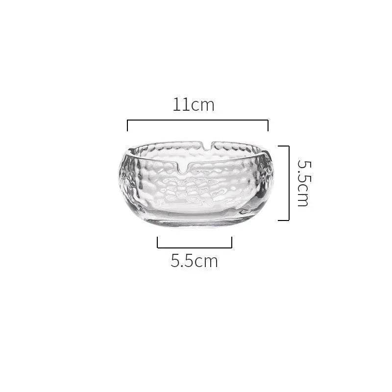 Luxury Crystal Glass Office Cigar Ashtray
