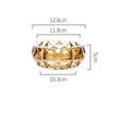 Luxury Crystal Glass Office Cigar Ashtray
