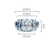 Luxury Crystal Glass Office Cigar Ashtray